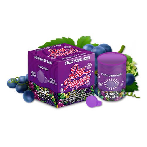 Day Tripper Blue Lotus Mushroom Tablets - Electric Grape
