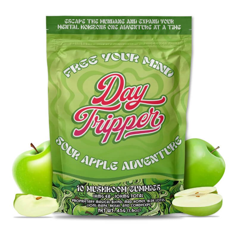 Day Tripper Mushroom Blue Lotus Gummies - Sour Apple
