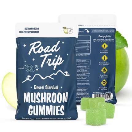 Desert Stardust Mushroom Gummies - Green Apple