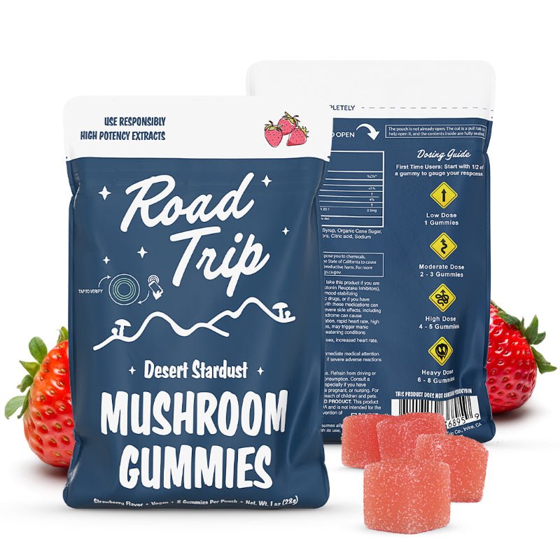 Desert Stardust Mushroom Gummies - Strawberry