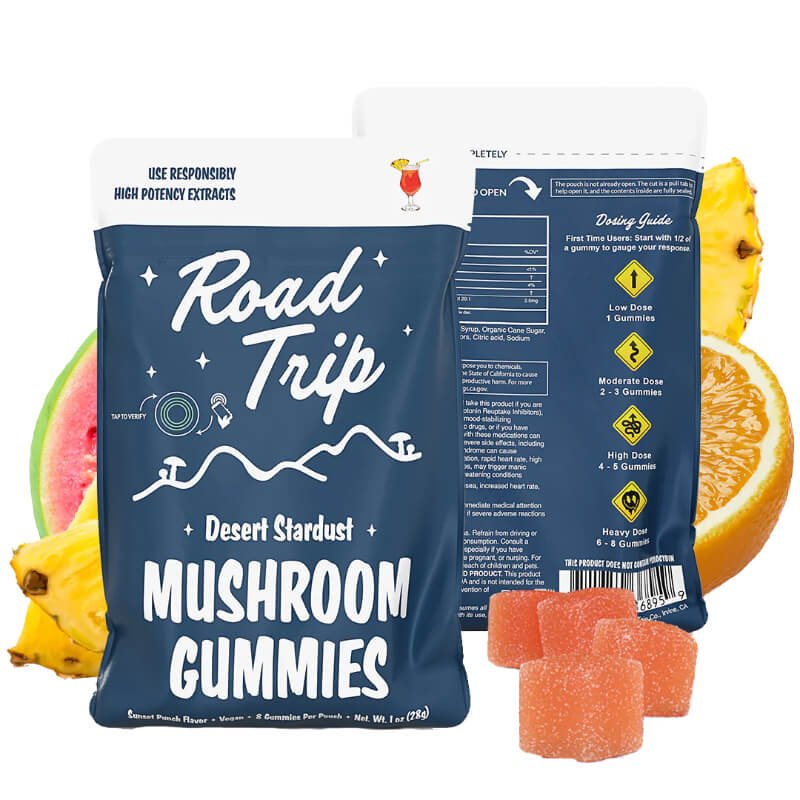 Desert Stardust Mushroom Gummies - Sunset Punch