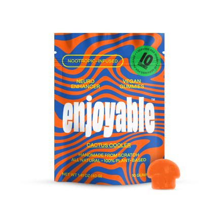 enjoyable Mushroom Gummies - Cactus Cooler 10 Count