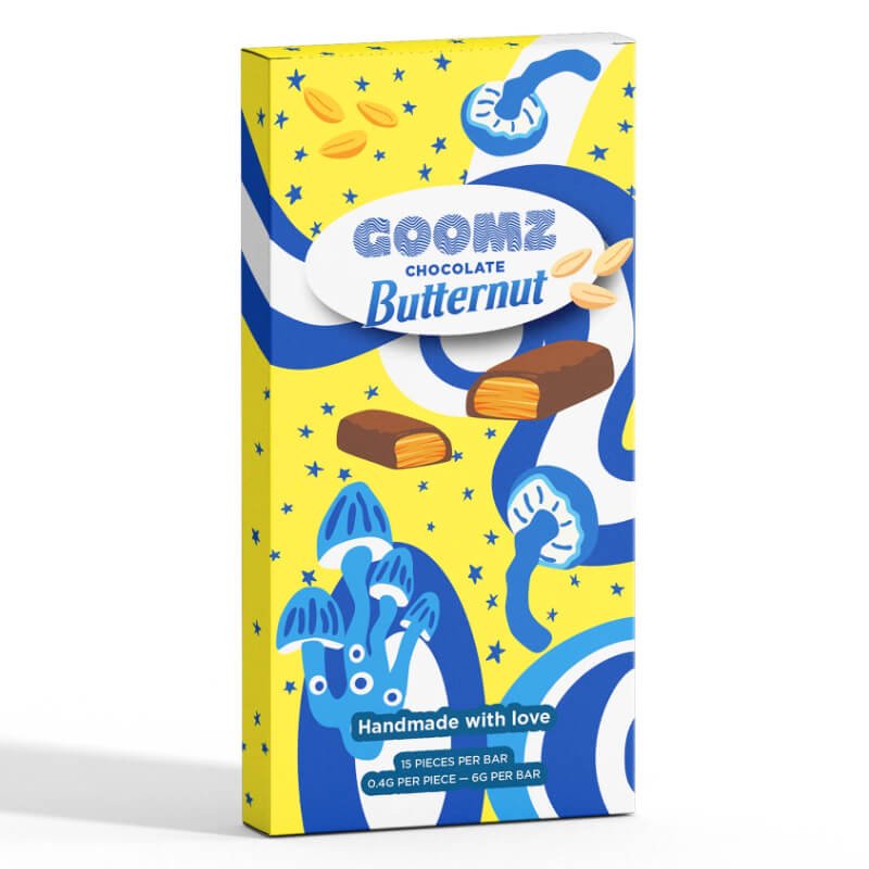 Goomz Mushroom Chocolate Bar – Chocolate Butternut
