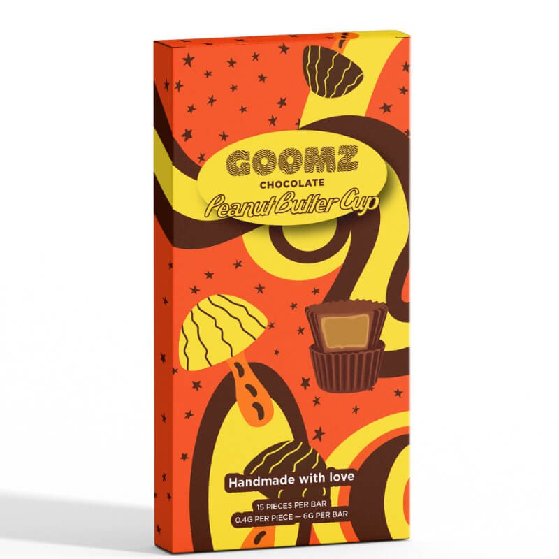 Goomz Mushroom Chocolate - Peanut Butter Cup
