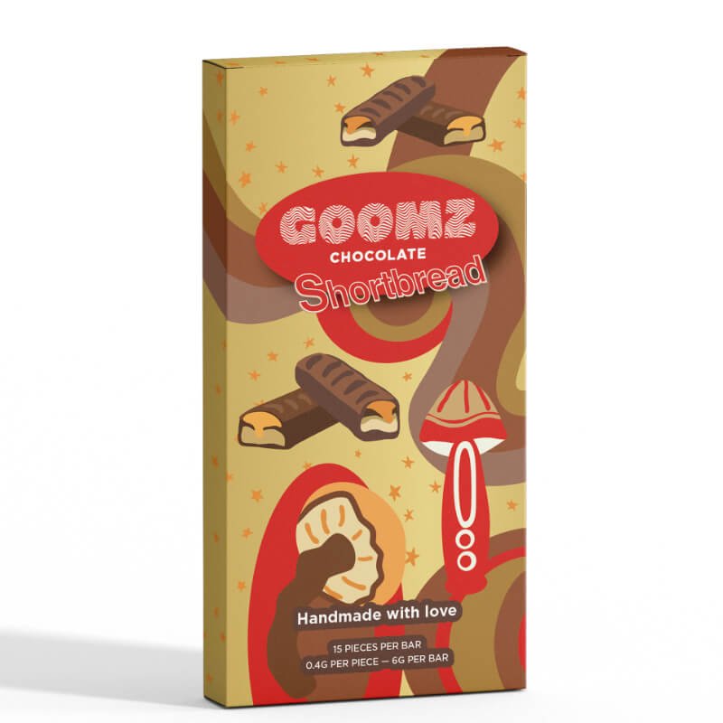 Goomz Mushroom Chocolate - Short Bread