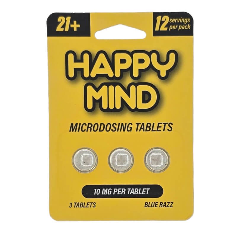 Happy Minds Tablets - Blue Razz