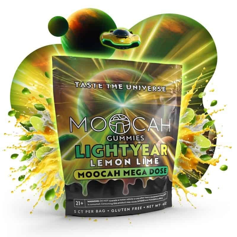 Megadose Mushroom Gummies - Lightyear Lemon Lime