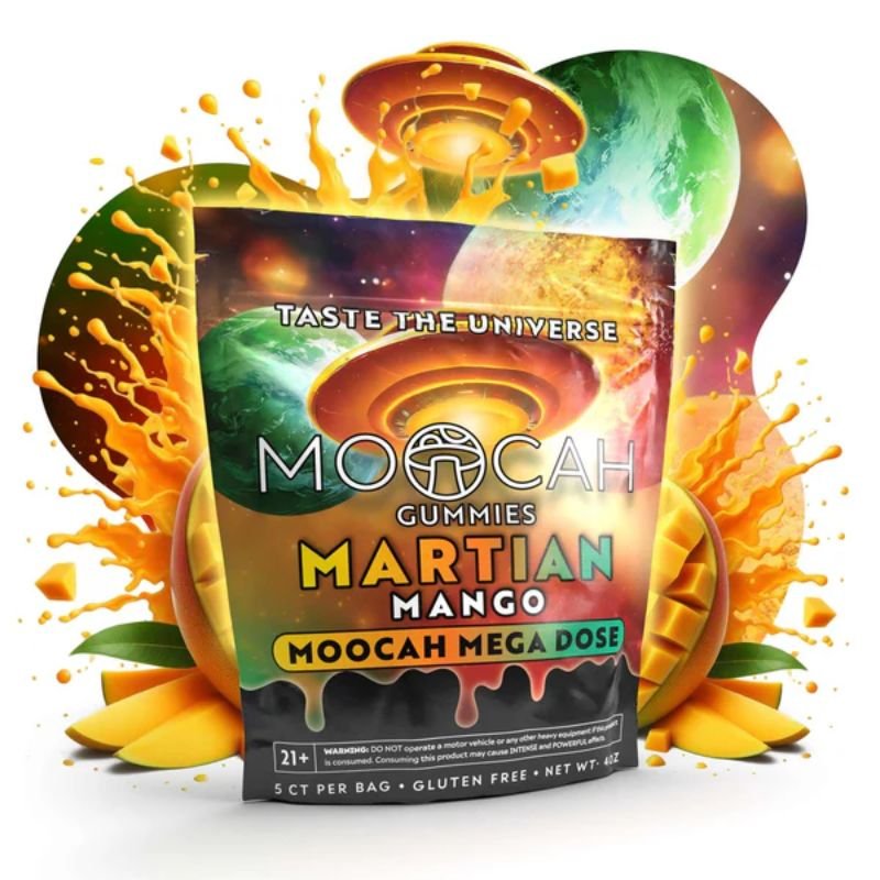 Megadose Mushroom Gummies - Martian Mango