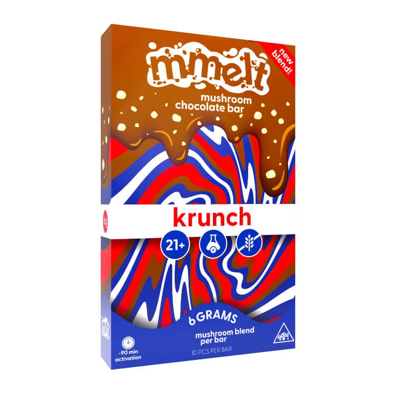 Mmelt Mushroom Chocolate - Krunch