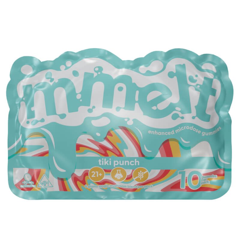 Mmelt Mushroom Gummies - Tiki Punch