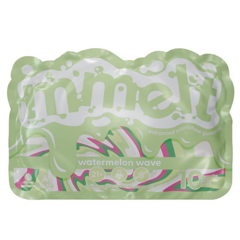 Mmelt Mushroom Gummies – Watermelon Wave