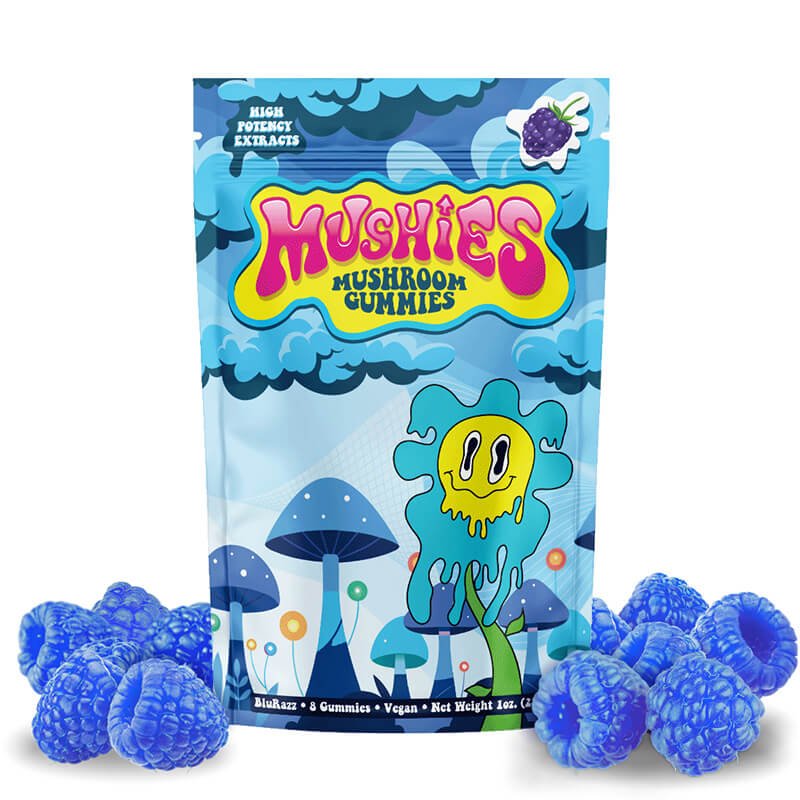 Mushies Mushroom Gummies - Blue Raspberry
