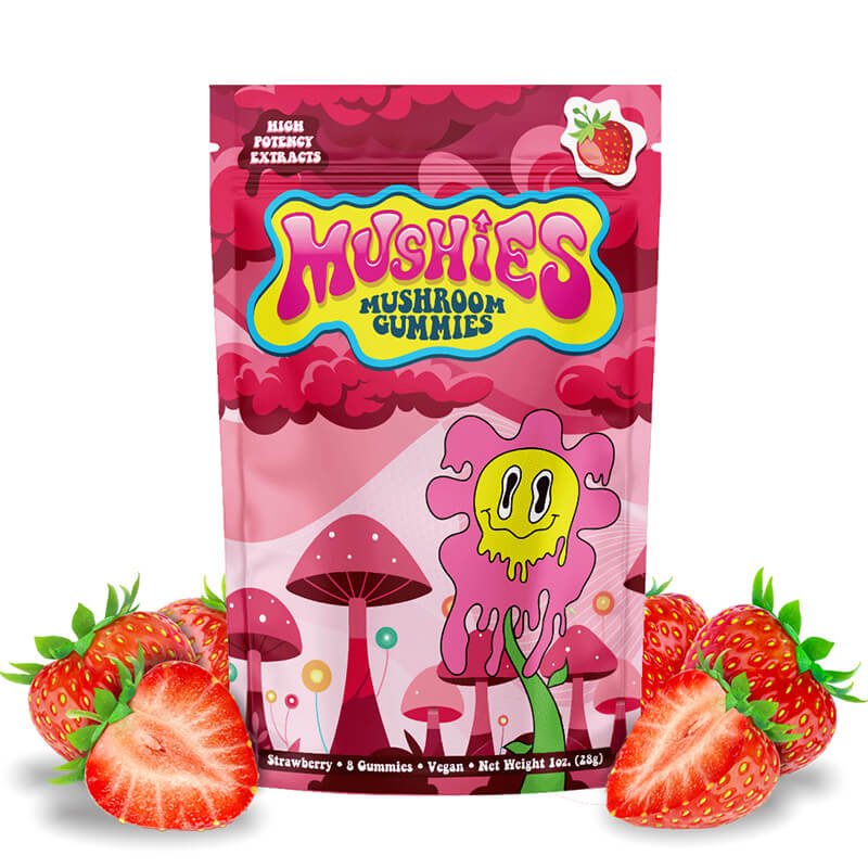 Mushies Mushroom Gummies - Strawberry
