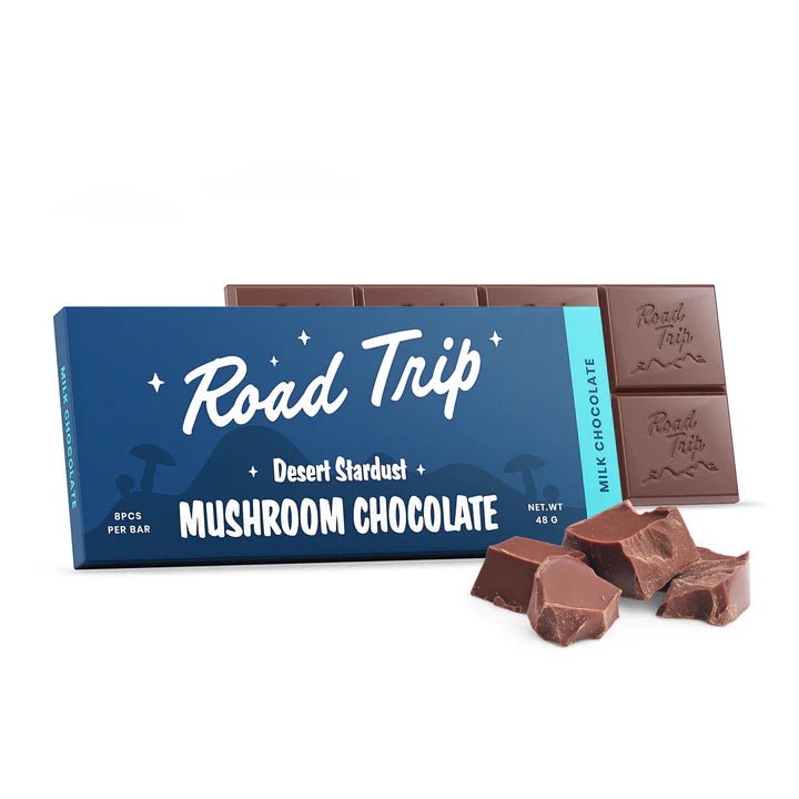 Road Trip Mushroom Chocolate Bar - Milk Chocolate