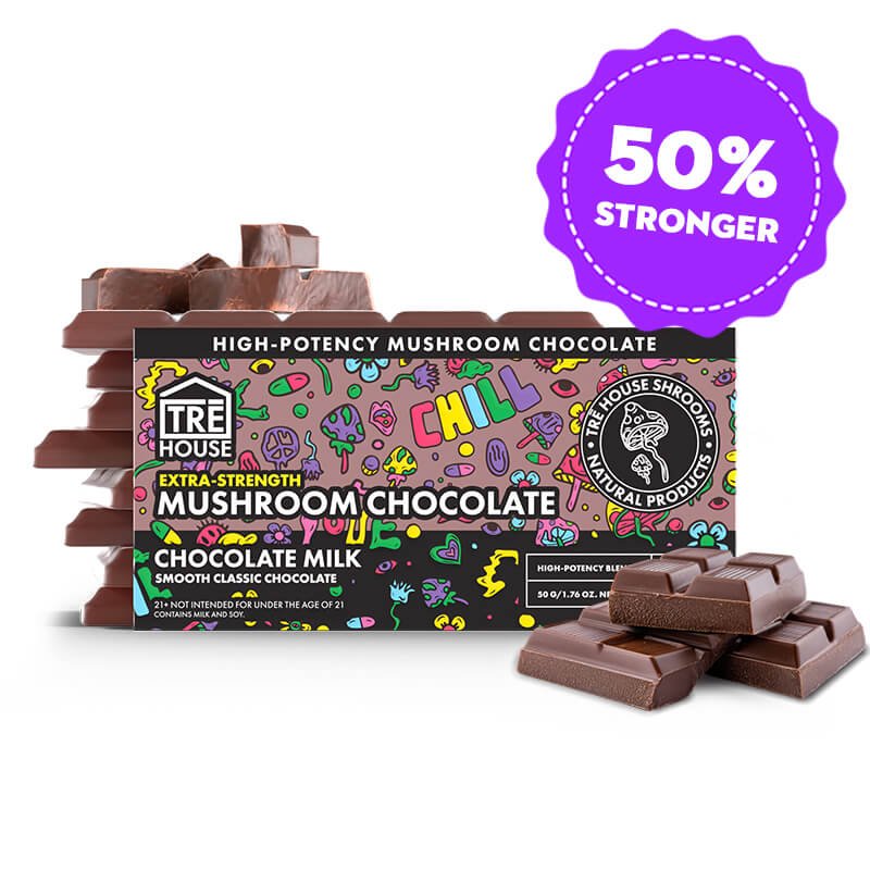 Tre House Chocolate Bar - Chocolate Milk - Extra Strength