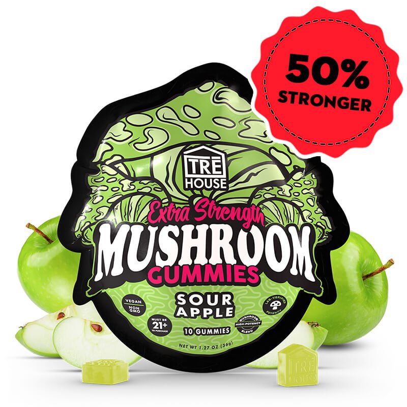 TRE House Gummies - Sour Apple - Extra Strength