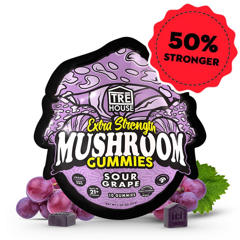 TRE House Gummies - Sour Grape - Extra Strength