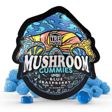 TRE House Mushroom Gummies - Blue Raspberry