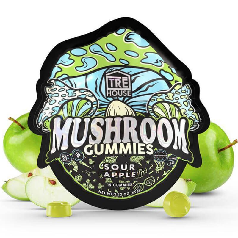 TRE House Mushroom Gummies - Sour Apple