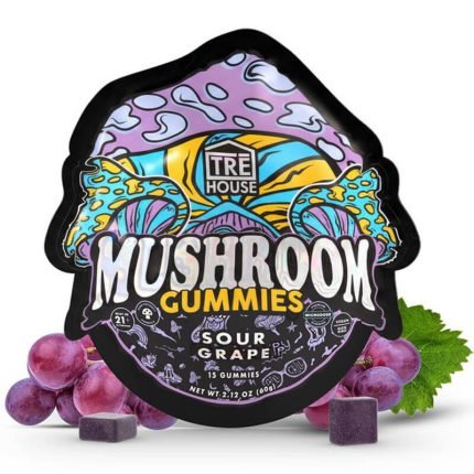 TRE House Mushroom Gummies - Sour Grape