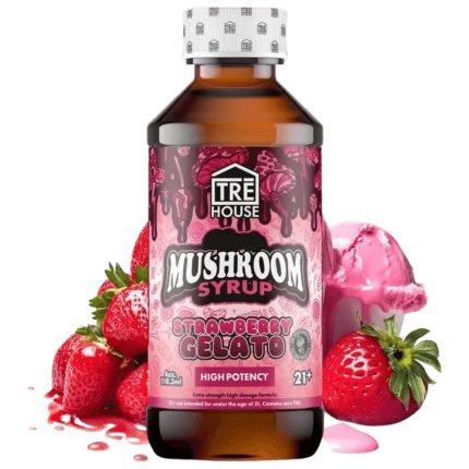 TRE House Mushroom Syrup - Strawberry Gelato