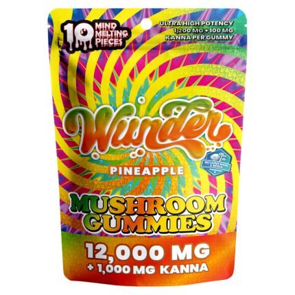 Wunder Mushroom Gummies with Kanna - High Potency