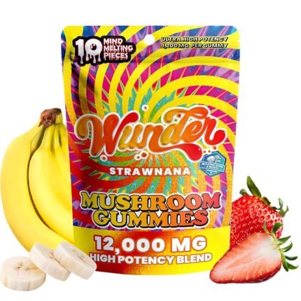 Wunder Nootropic Mushroom Gummies - Strawnana