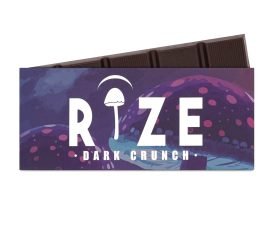 Rize Dark Crunch Mushroom Chocolate Bar - 5g