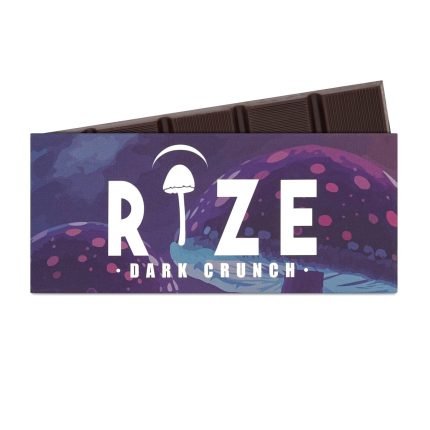 Rize Dark Crunch Mushroom Chocolate Bar - 5g