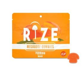Rize mango Mushroom Gummies - 7500 mg