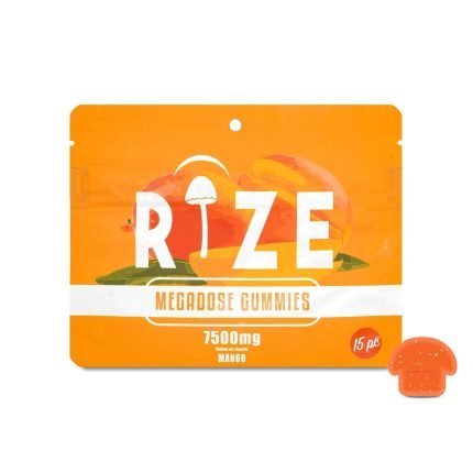 Rize mango Mushroom Gummies - 7500 mg