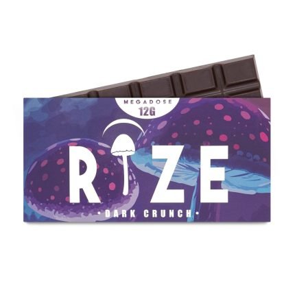 Rize Mushroom Chocolate Bar – Dark Crunch – 12g Megadose