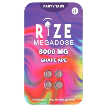 Rize of Hope 8000mg Grape Ape Party Tabs