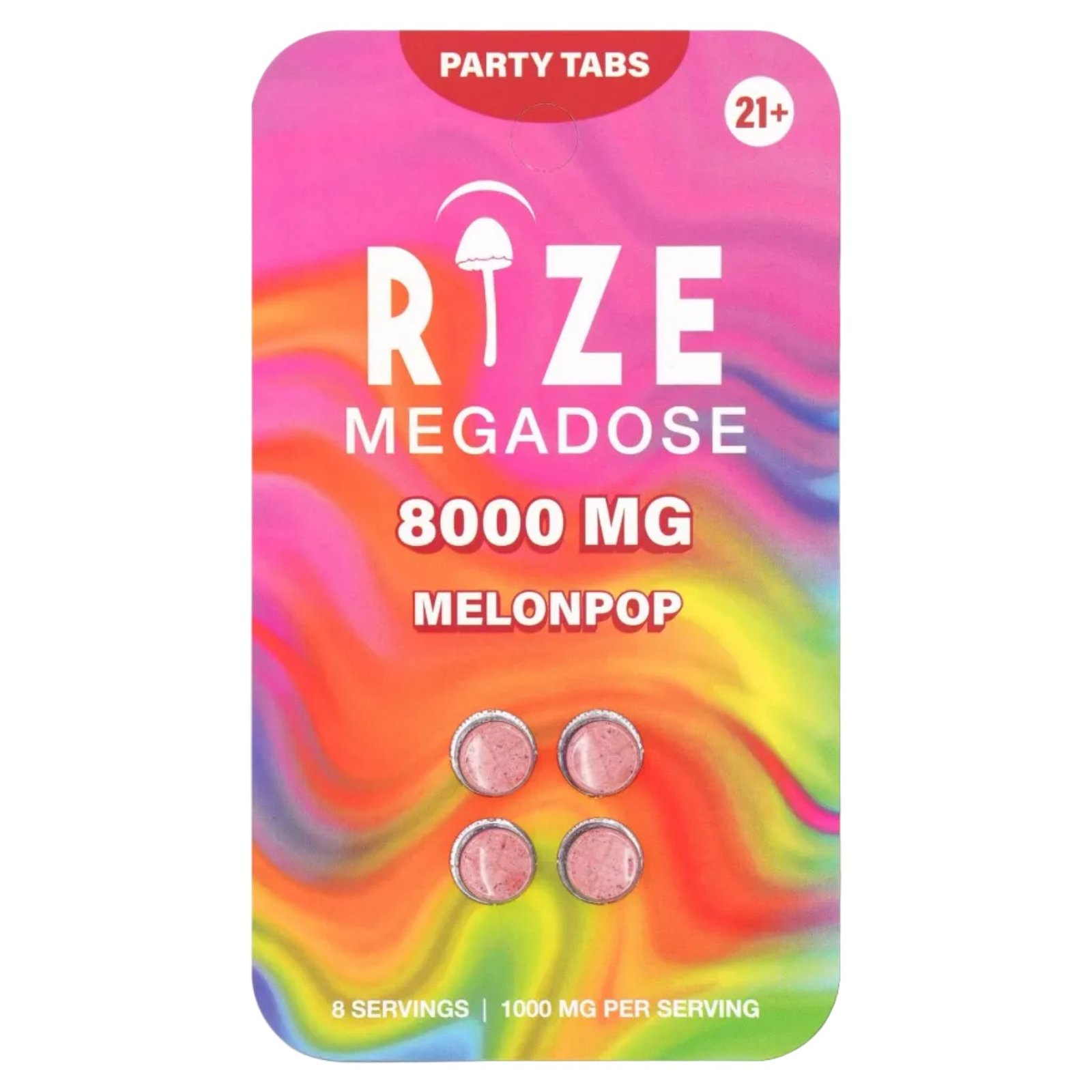 Rize of Hope 8000mg Melon Pop Party Tabs