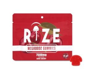 Rize Super Cherry Mushroom Gummies - 7500 mg