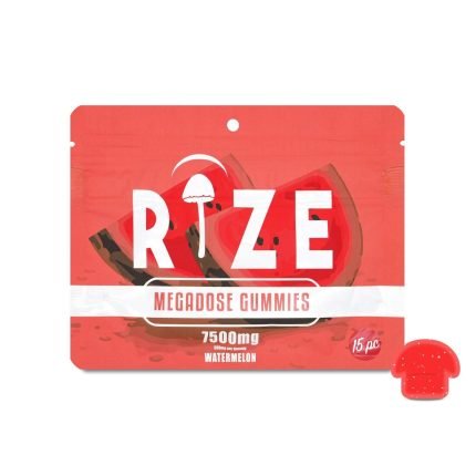 Rize Watermelon Mushroom Gummies - 7500 mg